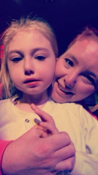  Fife mum Nicola with Erin who was diagnosed with Rett Syndrome.