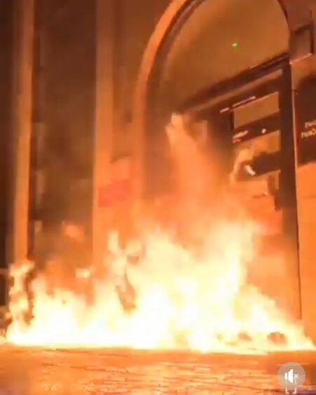 Kirkcaldy Sheriff Court fire
