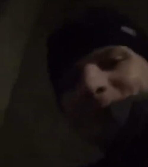 Fayth Davidson caught on camera before setting fire