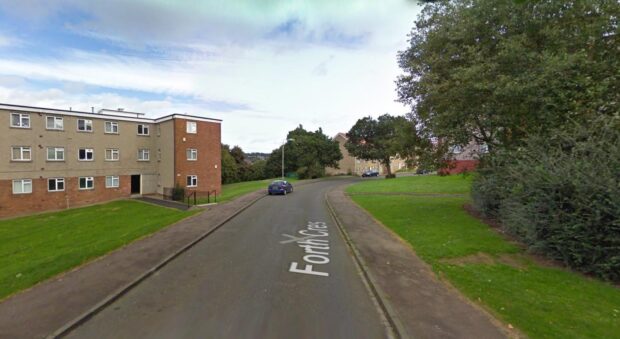Fire crews were called to Forth Crescent in Dundee. Image: Google Maps