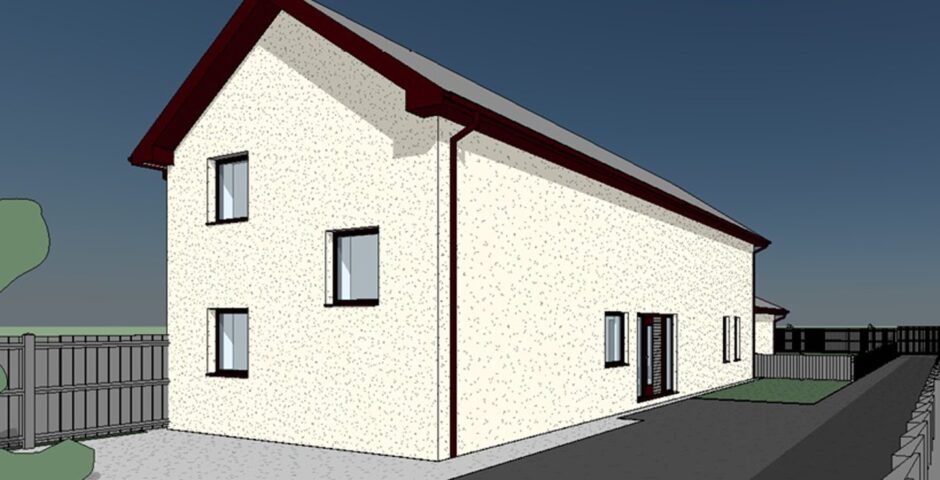 Friockheim health centre house planning application.