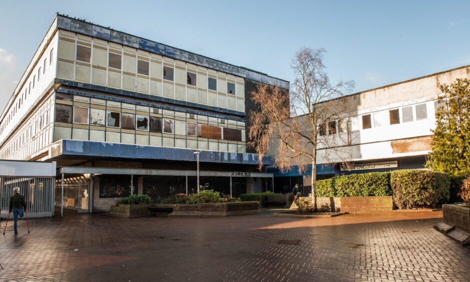 The former Co-op building in Glenrothes, which forms part of the demolition plan