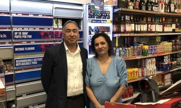 Bobby and Kiran Sharma are getting set to say goodbye. Image: James Simpson/DC Thomson