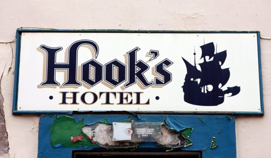 Hooks Hotel in Kirriemuir.