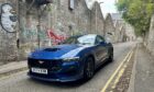 The Ford Mustang cruising around Dundee. Image: Jack McKeown.