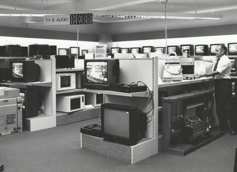 The interior of Living Images. 