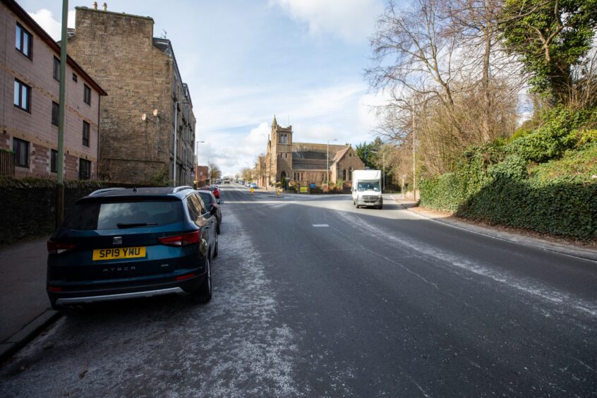 Lochee Road in Dundee 