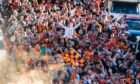 The scenes when United were last in Euro action