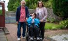 Alex and Christina Thomson with daughter Elaine.