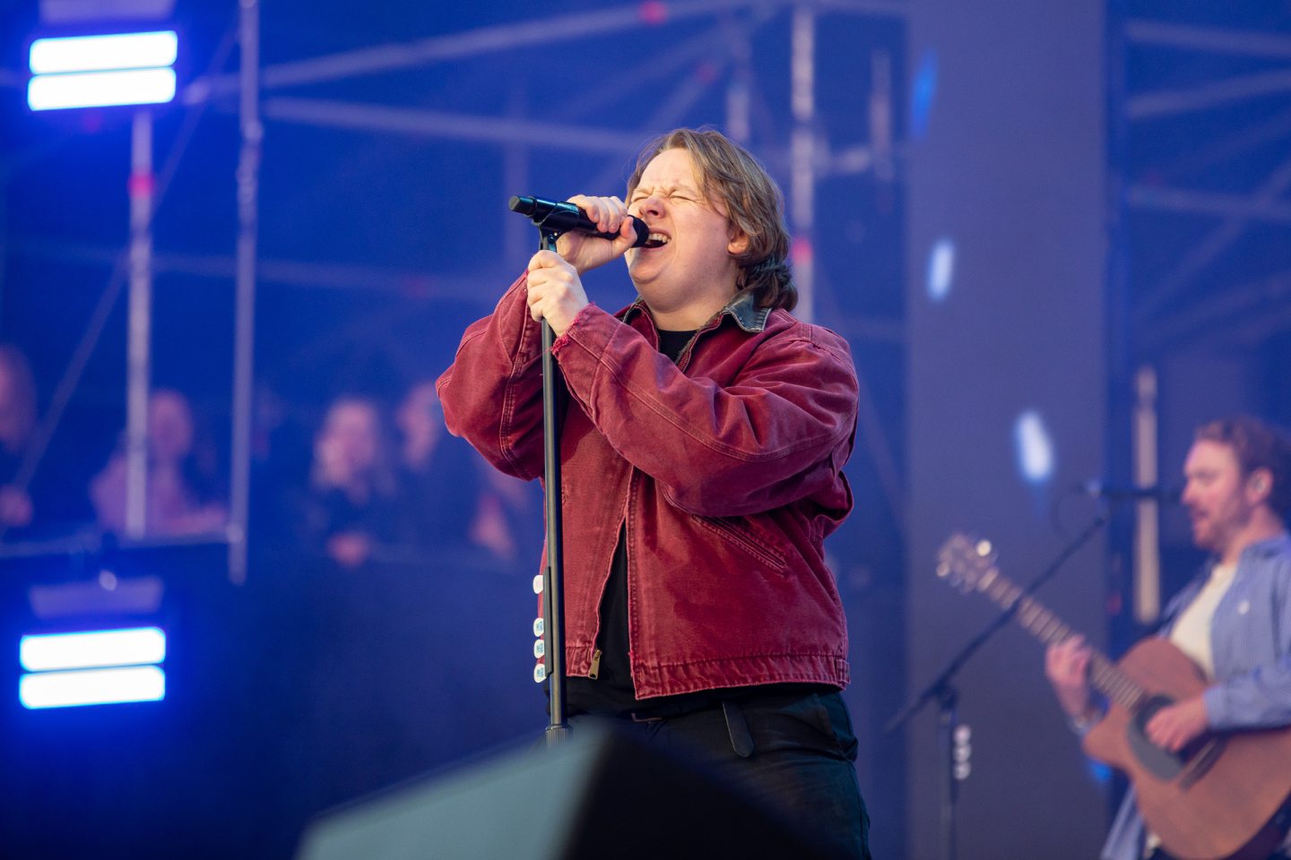 Lewis Capaldi at Radio 1's Big Weekend in Dundee in 2023.