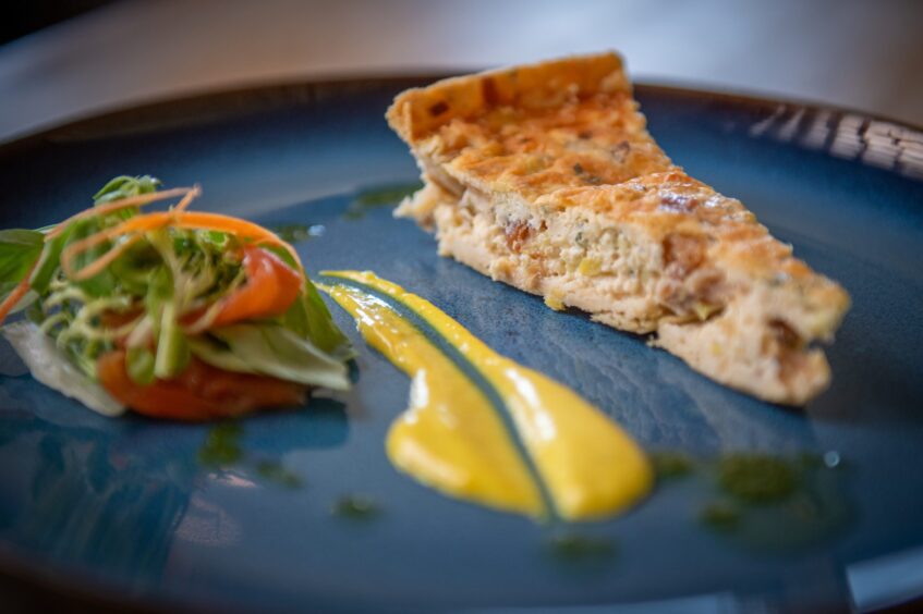 The smoked-haddock flan from The View