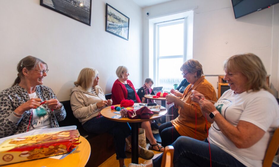 Arbroath Woolly Workers knitting group