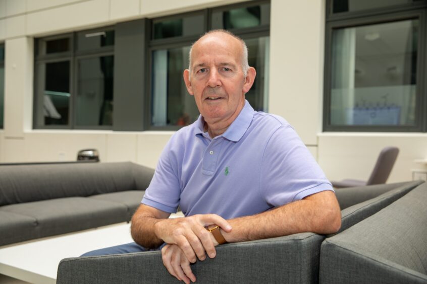 Rob, from Fife, was diagnosed with Parkinson's disease when he was 66.