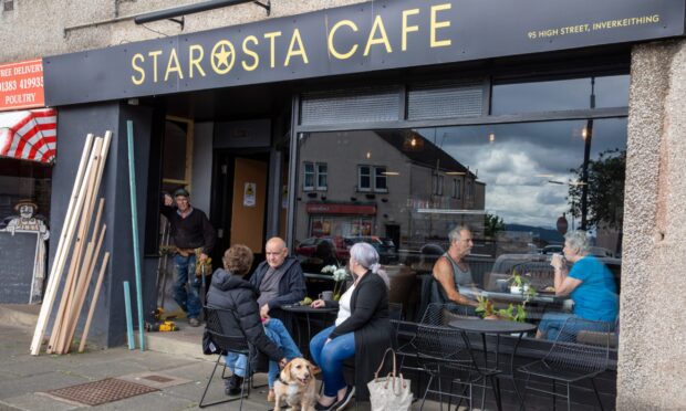 Starosta Cafe in Inverkeithing.