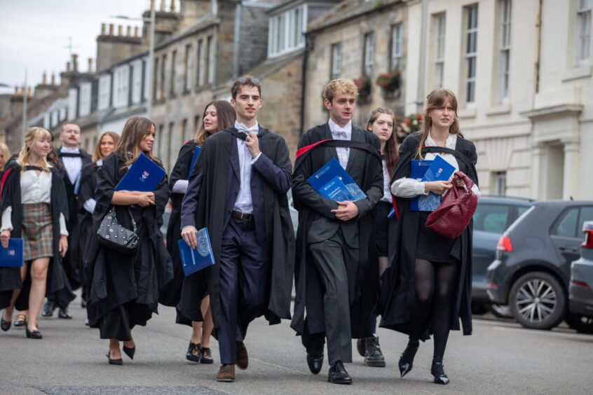School of Classics, School of Divinity, School of Earth and Environmental Sciences and School of English students received their degrees.