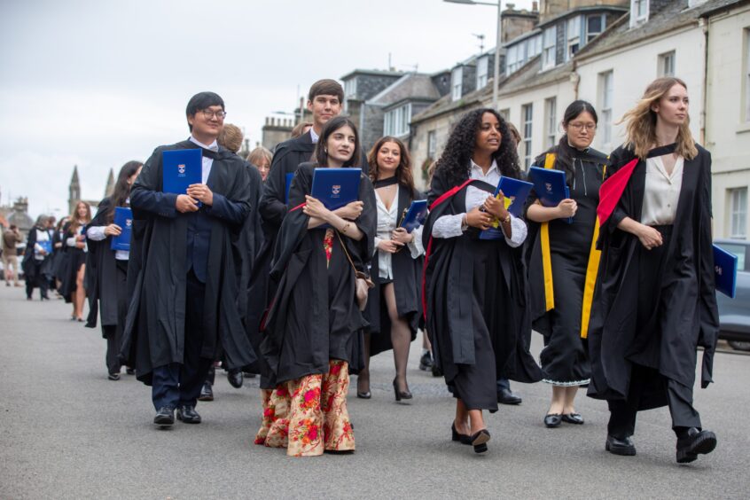School of Classics, School of Divinity, School of Earth and Environmental Sciences and School of English students received their degrees.