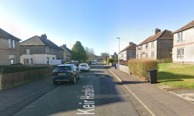 Keir Hardie Street in Methil, where a man suffered a serious assault.