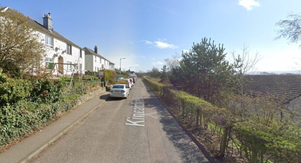 Kincardine Road in Crieff.
