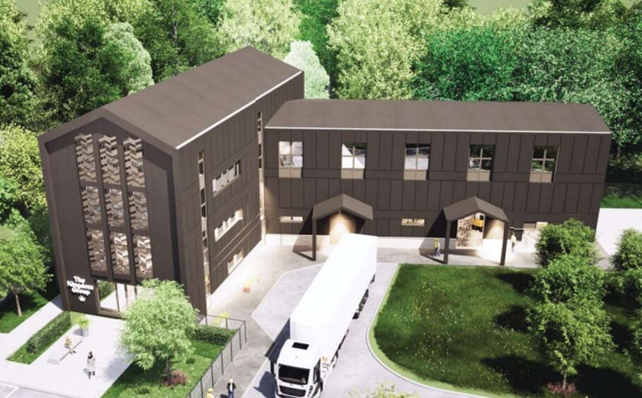 Plans that show how the new Kingdom Housing Association HQ in Glenrothes will look