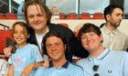 Kyle Falconer and Lewis Capaldi met up at Wembley to watch the Oasis gig.