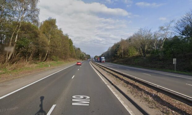 M9 northbound.