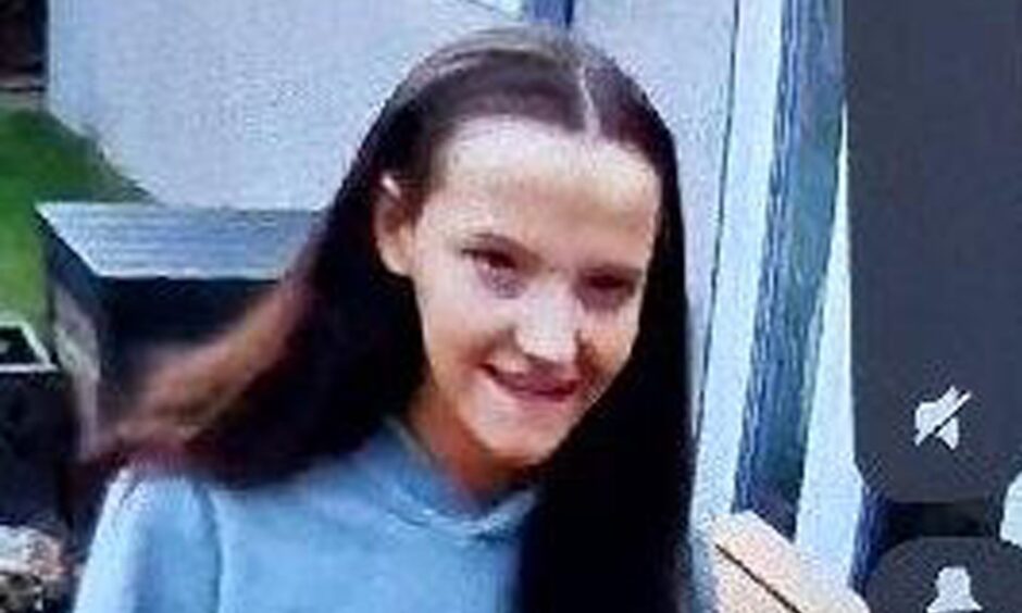 Missing girl Lily (Ruby) Moir