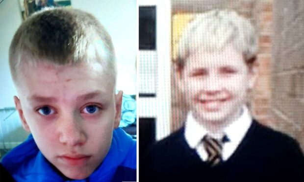 Missing teens Kyle O'Donnell, 13, (left), and John Paul Murray, 14.