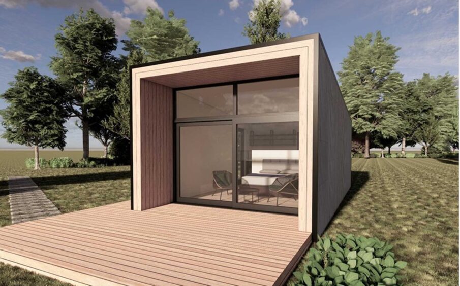 Montrose Basin glamping scheme.