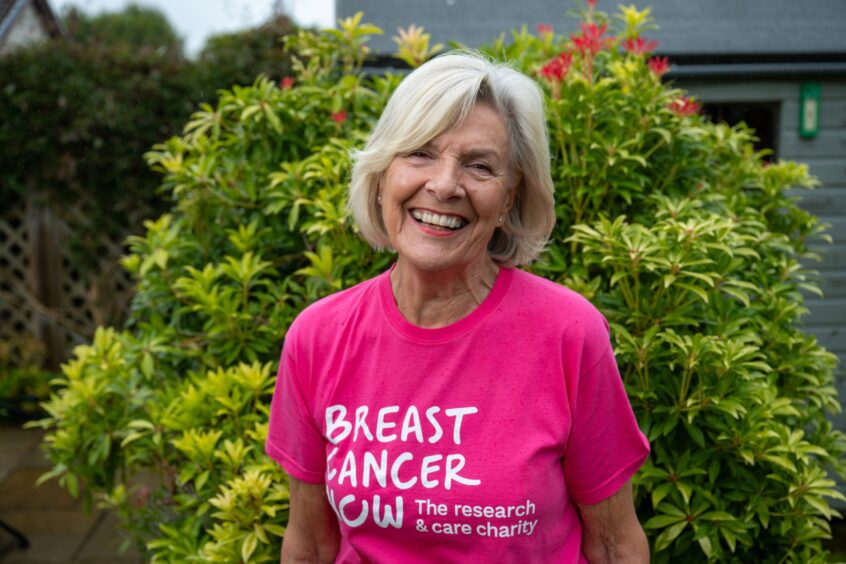 Sheila was diagnosed with breast cancer for the second time in her 60s.