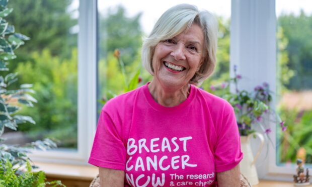 Perthshire's Sheila Wilson has battled breast cancer twice.