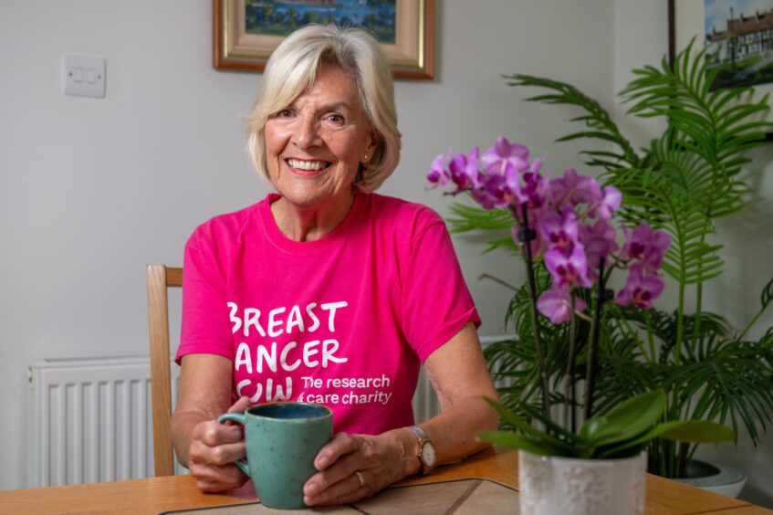 Perthshire's Sheila was first diagnosed with breast cancer in her forties.