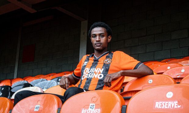 Amar Fatah settles in at Tannadice.