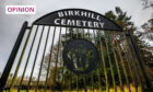 Birkhill Cemetery in Dundee.