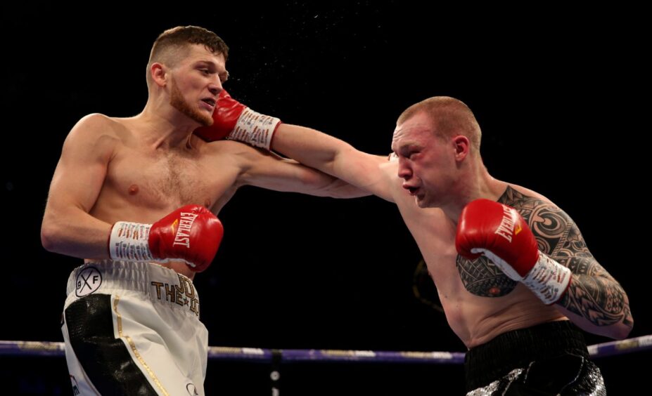John Docherty boxing