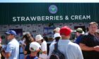Strawberries and cream is a staple Wimbledon dish. Image: PA