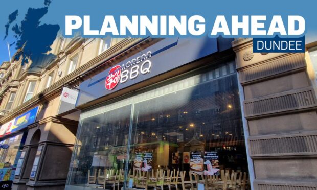 An application has been lodged with Dundee City Council retrospectively seeking a change of use for the Korean BBQ premises. Image: Kim Cessford/DC Thomson.