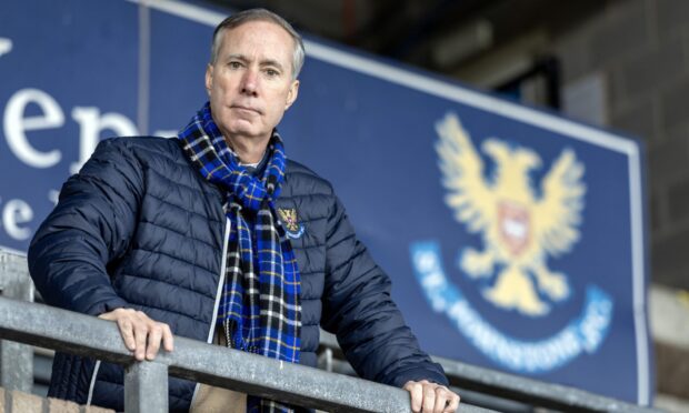 Adam Webb surveys McDiarmid Park.