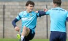 Louis Lloyd during a training session.