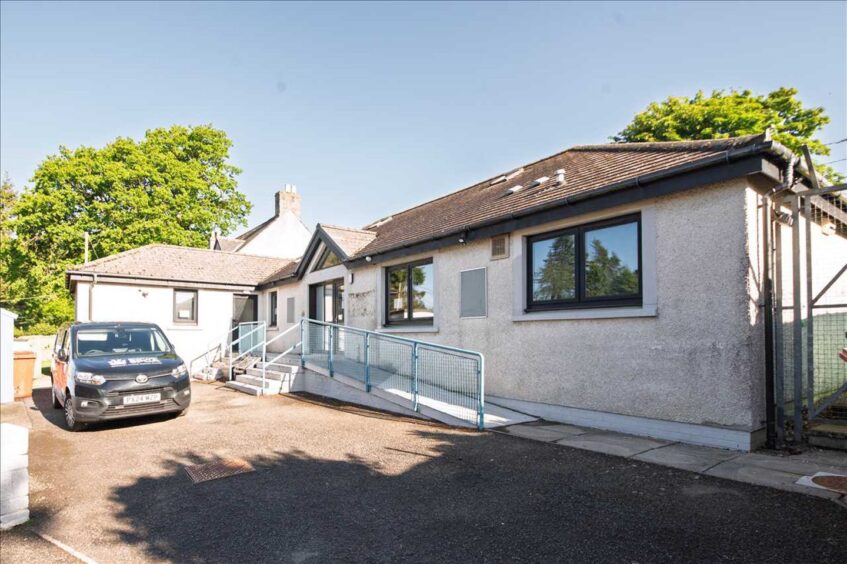 Former SSPCA rescue centre at Petterden north of Dundee.