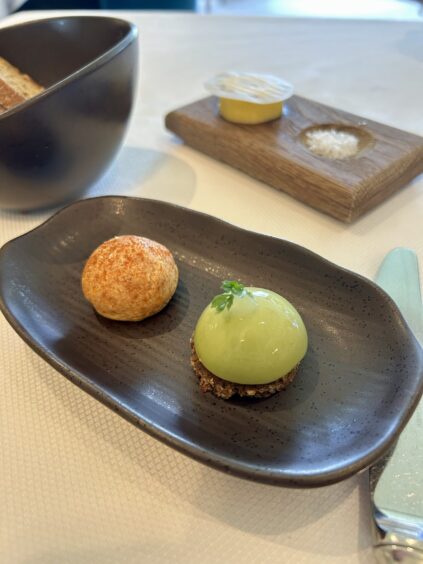 The amuse bouche I enjoyed.