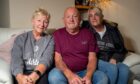 Helen Macfarlane, with husband Colin and daughter Jennifer, has started a Dundee suicide bereavement group. Image: Richard Hancox/DC Thomson.