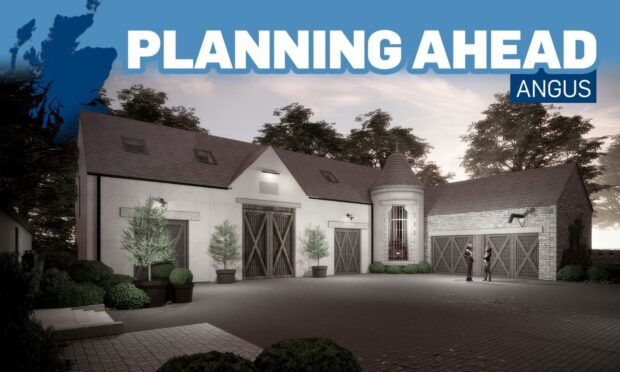 A malt whisky micro distillery is planned for a country house in the Sidlaws. Image: EPR Architects