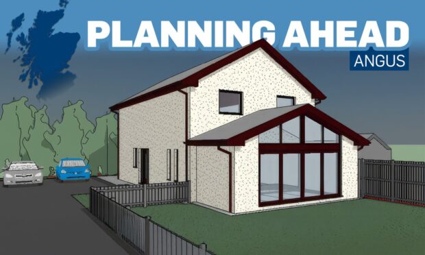There are plans to convert the former Friockheim Health Centre into a house. Image: Building Design Services