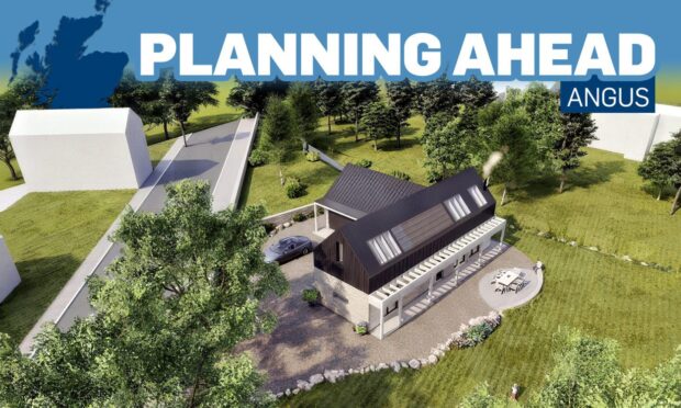 Permission for a new home at Burnbank in Newtyle has been granted on appeal. Image: Wilson Paul Architects