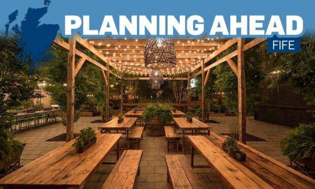 Fife Planning ahead. St Andrews outdoor dining plan