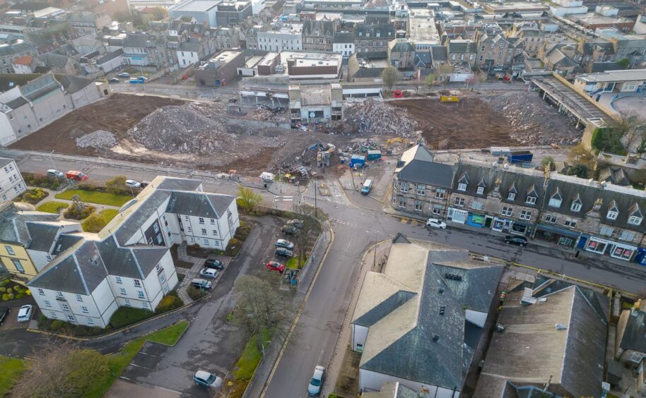 Kirkcaldy former Tesco and Postings sites