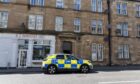 Police on North Methven Street, Perth