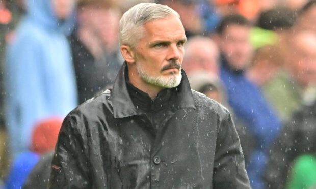 Jim Goodwin was speaking following the club's final pre-season friendly.