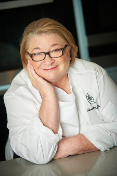 celebrity chef Rosemary Shrager.
