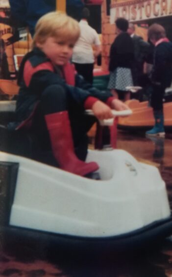  Ross as a young boy. 